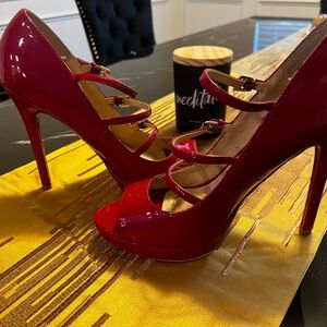 Signature Vibrant Red Patent Heels